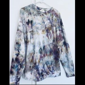 Coastal Vibes Tie Dye Pullover Size Large